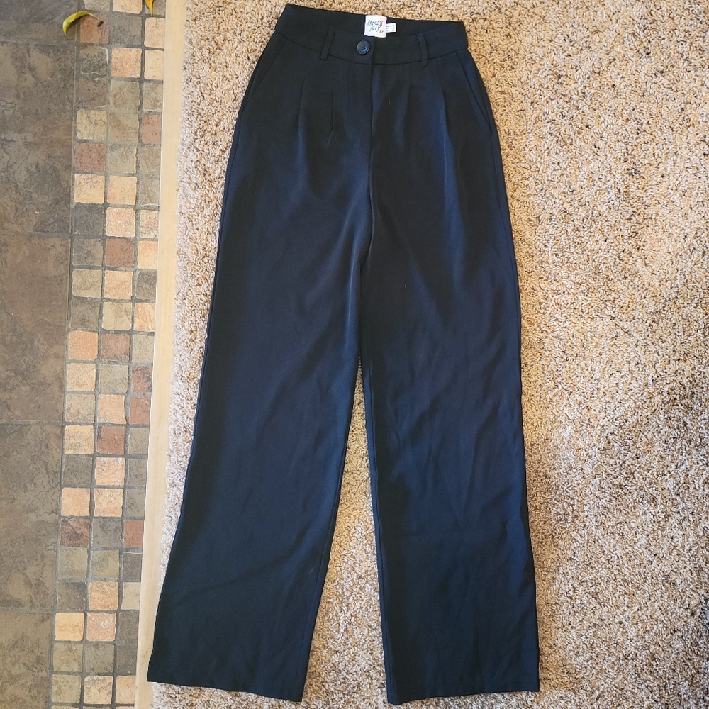 Princess Polly Slacks US Size 2 Black